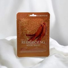 Yüz Maskesi Kırmızı Red Ginseng Baroness Orjinal Kore