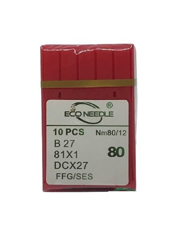 Eco Needle Overlok Dikiş İğnesi/ DCX27 SES 12/80 (100 Adet)
