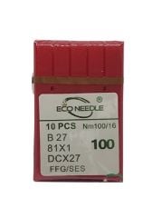 Eco Needle Overlok Dikiş İğnesi / DCX27 SES 16/100 (100 Adet)