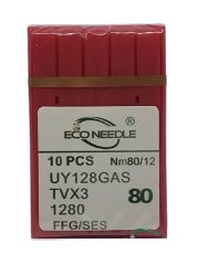 Eco Needle Reçme Dikiş İğnesi / UY128 GAS SES 12/80 (100 Adet)