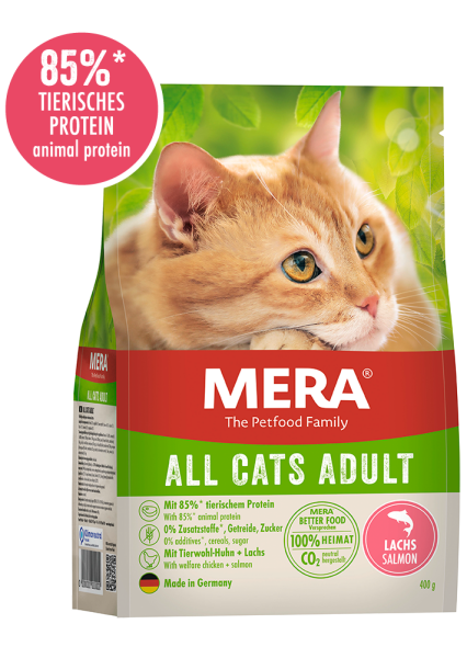 Mera All Cats Adult Tahılsız Taze Somon Balıklı Kedi Maması 10 Kg