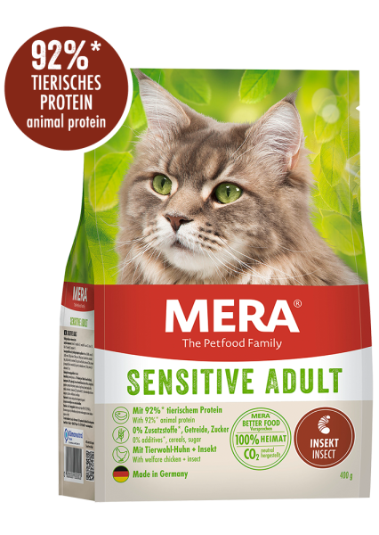 Mera Sensitive Adult Insect Tahılsız Larvalı Hassas Yetişkin Kedi Maması 2 Kg