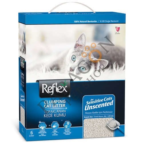 Reflex Sensitive Unscented Parfümsüz Hassas Kedi Kumu 10 L