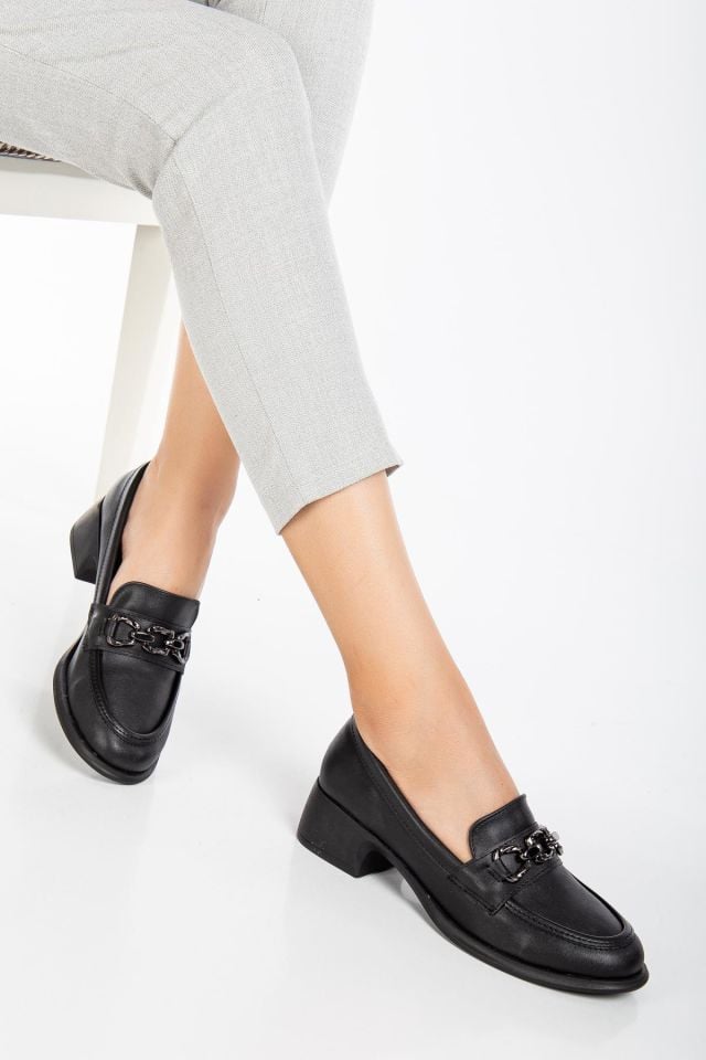 Suins Marise Toka Detaylı Kadın Loafer Ayakkabı KARIŞIK RENKLİ - 40