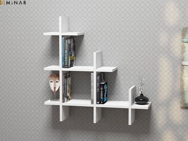 Kayra 3Gen Wall Shelf White