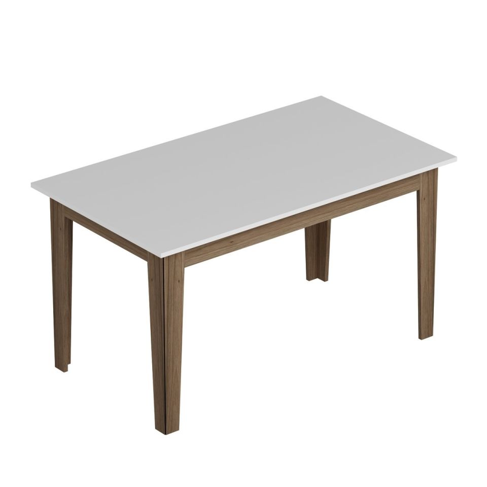 Raden Dining Table-White-Dore