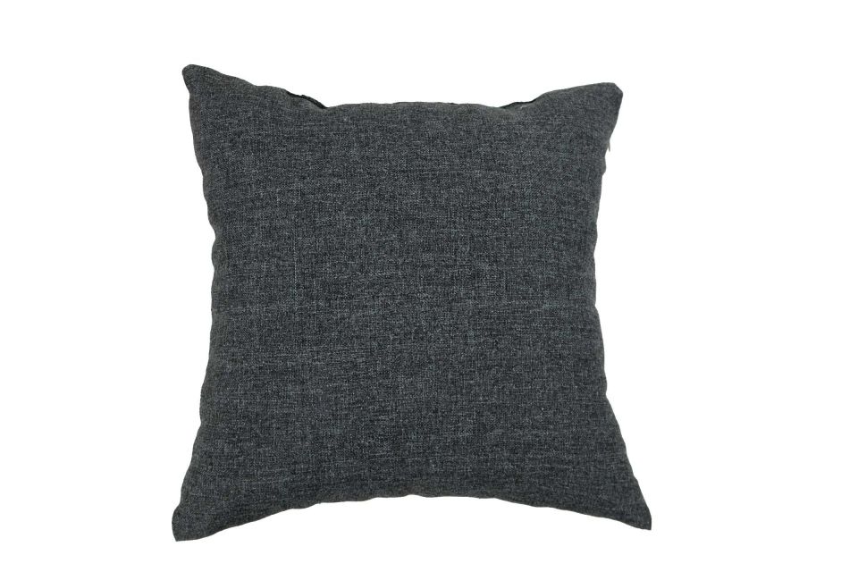 Kayra 45X45 Dark Gray Throw Pillow