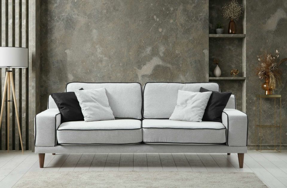 Noir Armchair 3 Piece Ares White