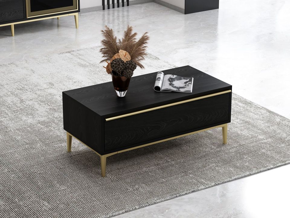 Elevate Coffee Table Black Wood