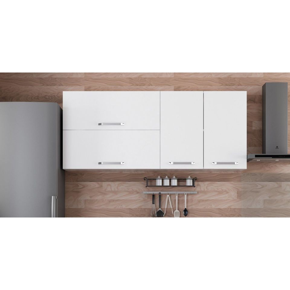 Kayra 170 Cm Kitchen Cabinet White 170-B1-Top Module