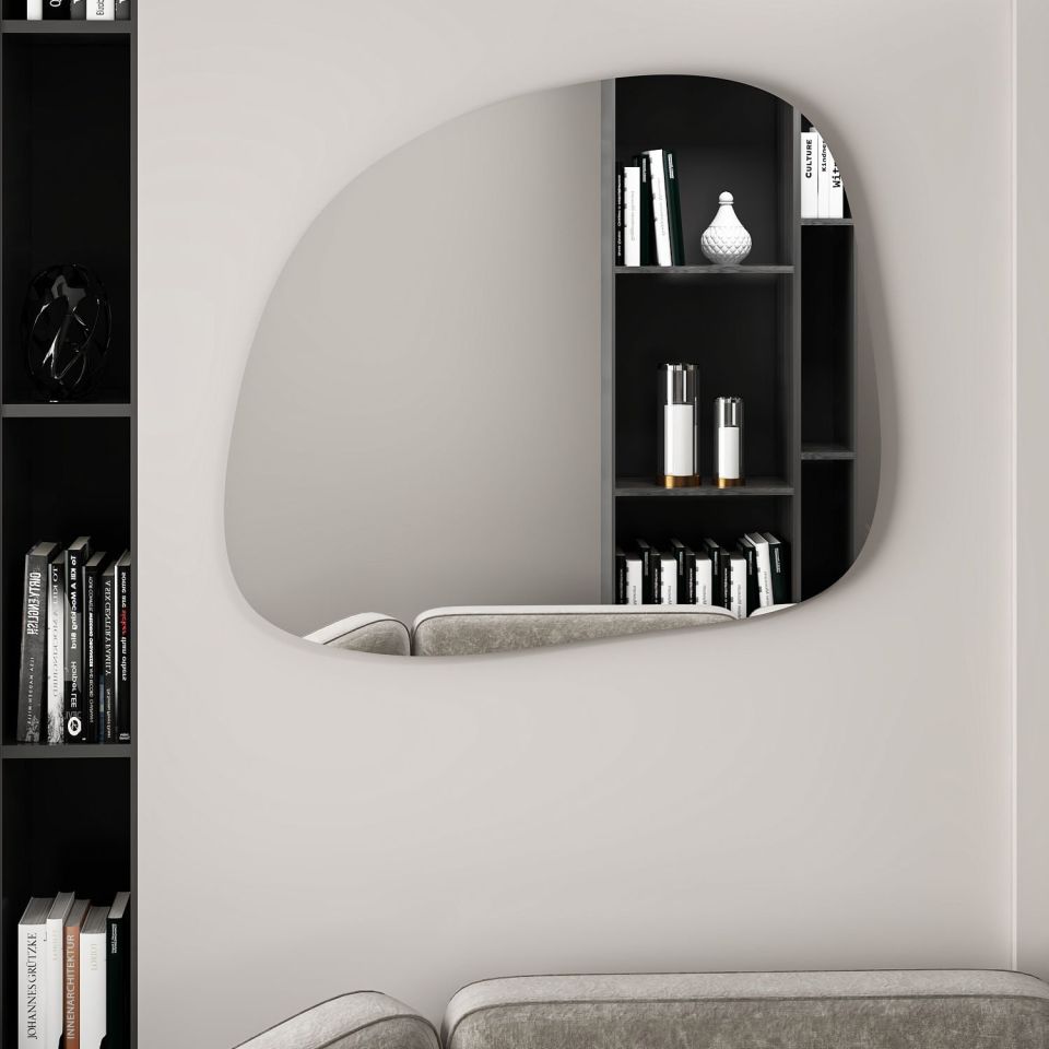 Fora Decorative Mirror - Anthracite