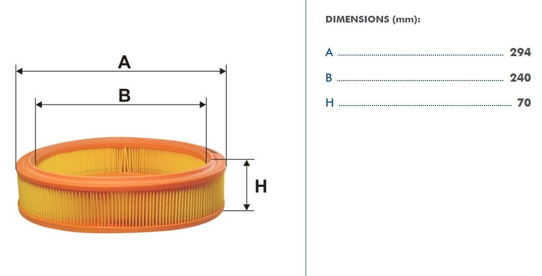 FILTRON FILT AR 232/1 DOBLO/PUNTO HAVA FILTRESI