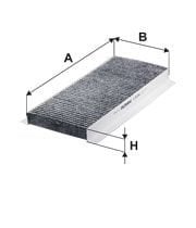 FILTRON FILT K 1054A FOCUS/CONNECT POLEN FILTRESI (KARBONLU)/TAM T16N619 FCS