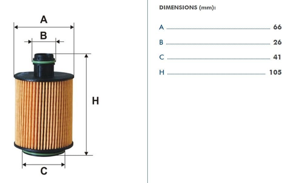 FILTRON FILT OE 682/2 DOBLO III-LINEA-PUNTO-BRAVO-ALFA 159 /GIULIETTA/500 ASTRA J CORSA D AVEO YAG FILTRESI EUR-5