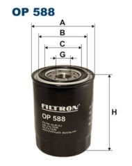 FILTRON FILT OP 588 PRIMERA (P11) : TERRANO (R20) 2.7 TD 93-95 YAG FILTRESI .