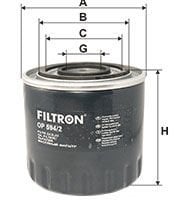 FILTRON FILT OP 594/2 ESPACE/LAGUNA/SAFRAN YAG FILTRESI