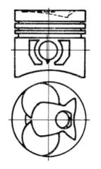 PİSTON 90,90MM M.BENZ OM616 617 73-01