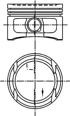 PİSTON 77,01MM VAG A2 BO1 CAD2-3 GO4-5 PO3-4 96-