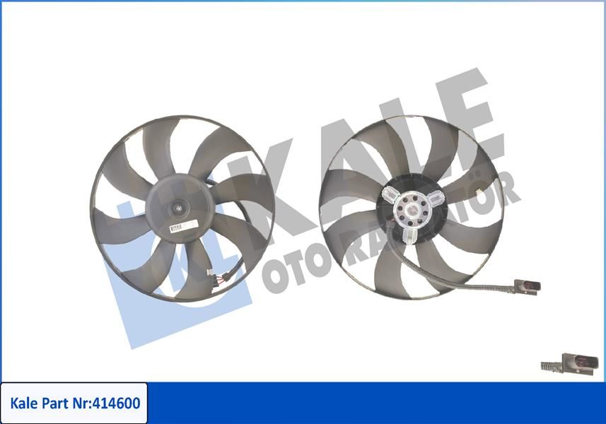 Fan Motoru Davlumbazlı Seat Cordoba-ıbıza-skoda Fabıa-polo 130-60w-394mm 2001-2009