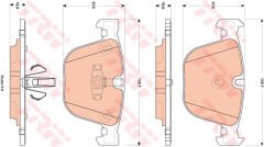 Arka Balata Bmw 5 Gran Turısmo F07 09 535i Xdrıve/550i/530d/535d 09/10 Bmw 7 F01 F02 F03