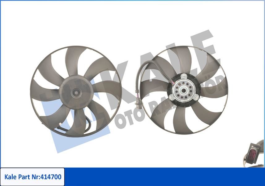 Fan Motoru Davlumbazlı Polo 05-09 -cordoba-ıbıza 02-09 -fabıa 03-08 1.4tdı 250-60w 394mm