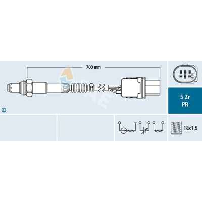 LAMBDA SENSÖRÜ BMW N43 45 47 62 73 04-