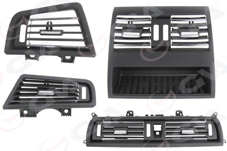 GVA 9106911 Klima Kalorifer Izgarası 4 Lü Set Kromlu Bmw F10 Lcı