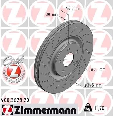 Ön Fren Aynası Mercedes W203 C Serısı Clk 01-07 S203 Cl203 A209 C209 R171 986479651-df4341s