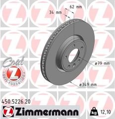 Fren Dıskı On 18 Inc Range Rover Sport 2 L494 13 16 Range Rover 4 Vogue L405 12 Dıscovery 5 L462 16