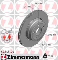 Fren Dıskı Arka Bmw E70 E71 E72 F15 F16