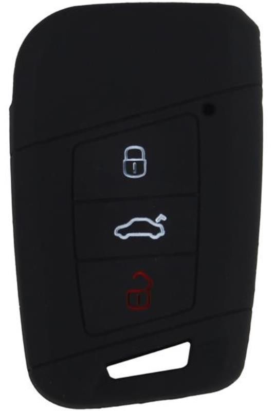 Anahtar Kumanda Koruyucu Kılıf Silikon Siyah Vw Passat B8-skoda Superb-seat Arona