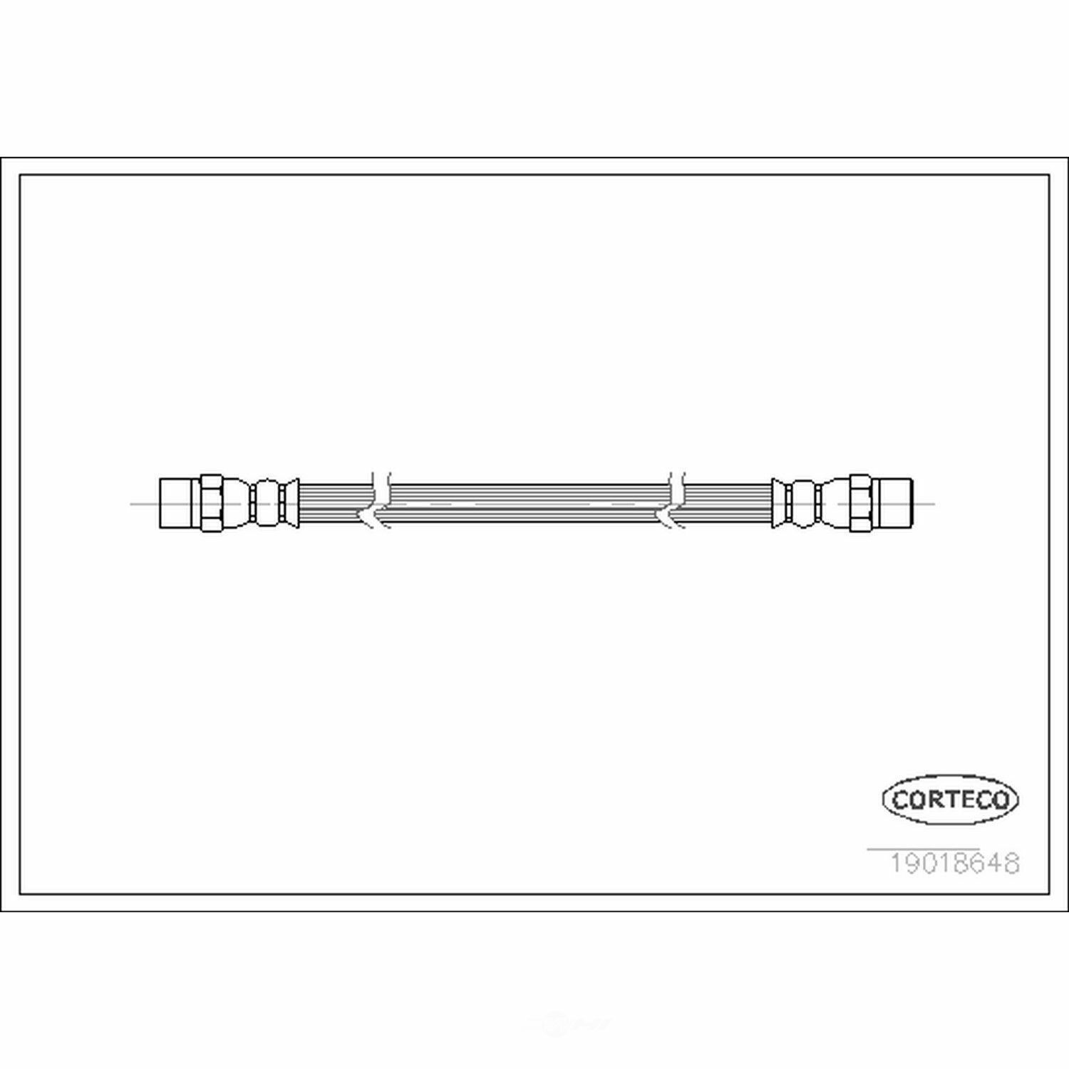 FREN HORTUMU ARKA BMW E12 21 23 28 30 32 34 36 62-