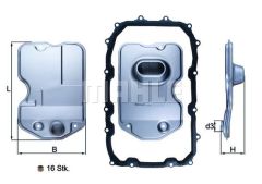 MAHLE HX160KIT Şanzuman Yağ Fıltresı Touareg-q7