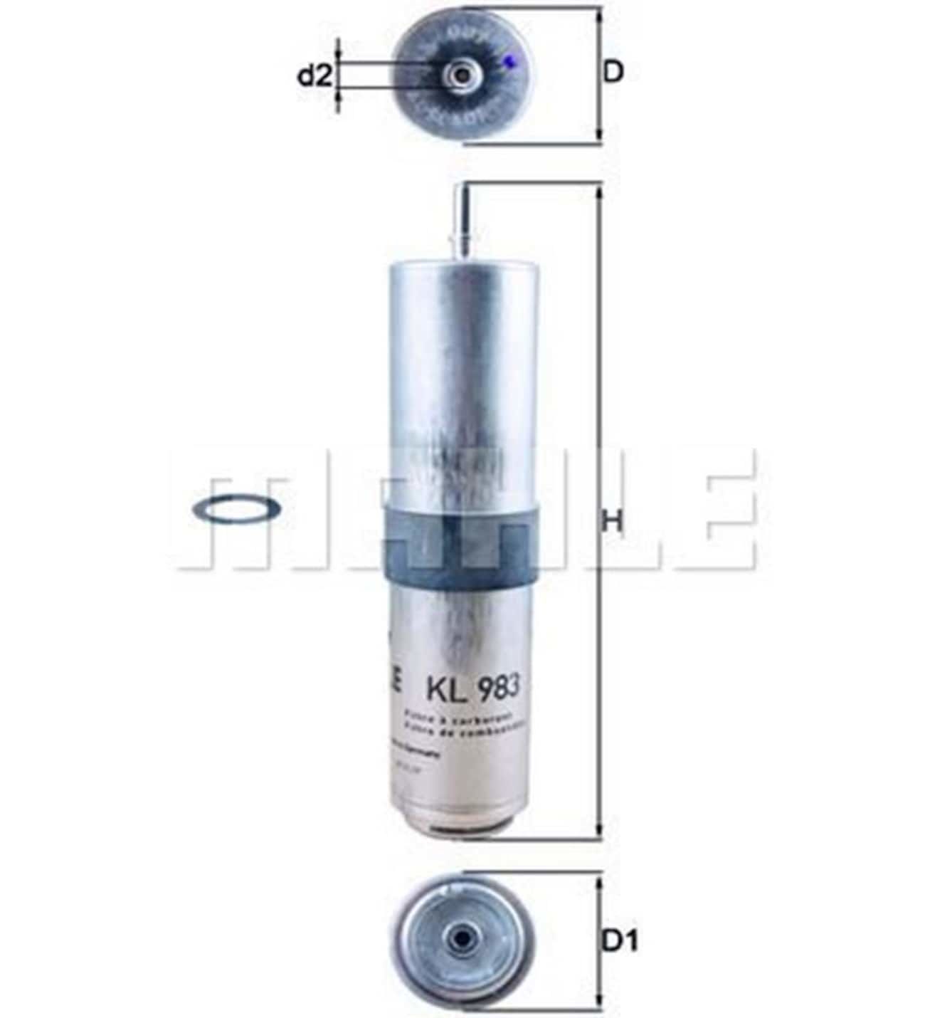 Yakıt Fıltresı Bmw F45 F46 F48 F39 Mını F54 F55 F56 F57 F60