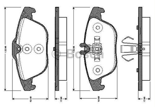 Arka Balata Mercedes C180-c200-c230-c250-c280-c300-c320-c350-e200-e220-e250-e350-e500 0986tb3049