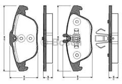 Arka Balata Mercedes C180-c200-c230-c250-c280-c300-c320-c350-e200-e220-e250-e350-e500 0986tb3049