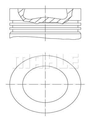 Motor Piston Segman Vw Amarok-passat-t5 2.0 Tdı Caha-cdba-cbdc 81.51