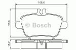 Arka Balata Mercedes Cla 200-220-250 13 Slk 11 A Class-b Class 12 0986494664-0986tb3145