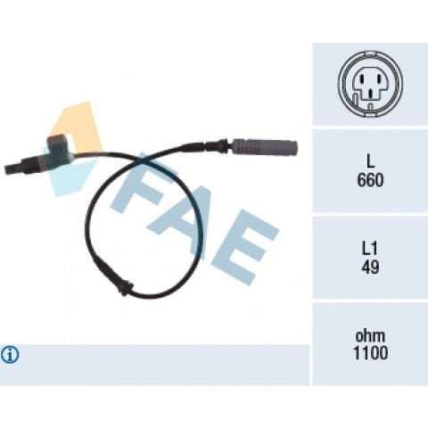 ABS SENSÖRÜ ÖN BMW E36 90-99