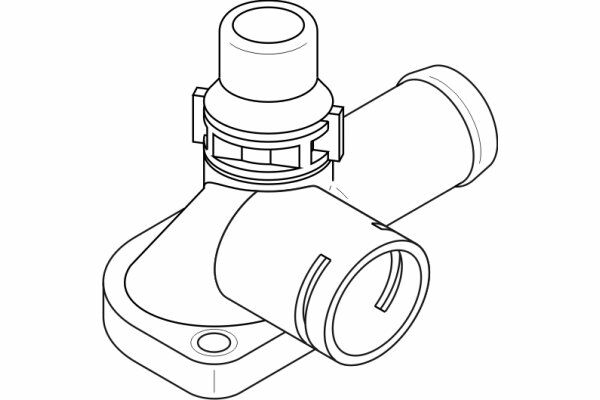 Termostat Yuvası Flanşı Passat