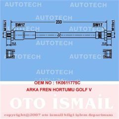 Arka Fren Hortumu Polo 81-94 (5 AD)