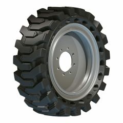 36x14-20 (14-17.5) ATIRE Delikli Bobcat/mini Loder Sol Lastiği Jantlı (Skidsolid)