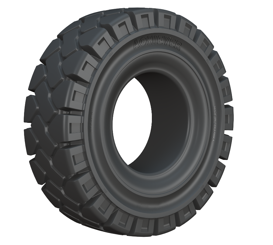 16X6-8 (150/75-8) ATIRE Achiever Siyah Dolgu Forklift Lastiği Sekmanlı