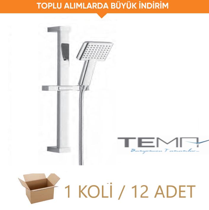 Tema 51092 Tetra Sürgülü Duş Seti