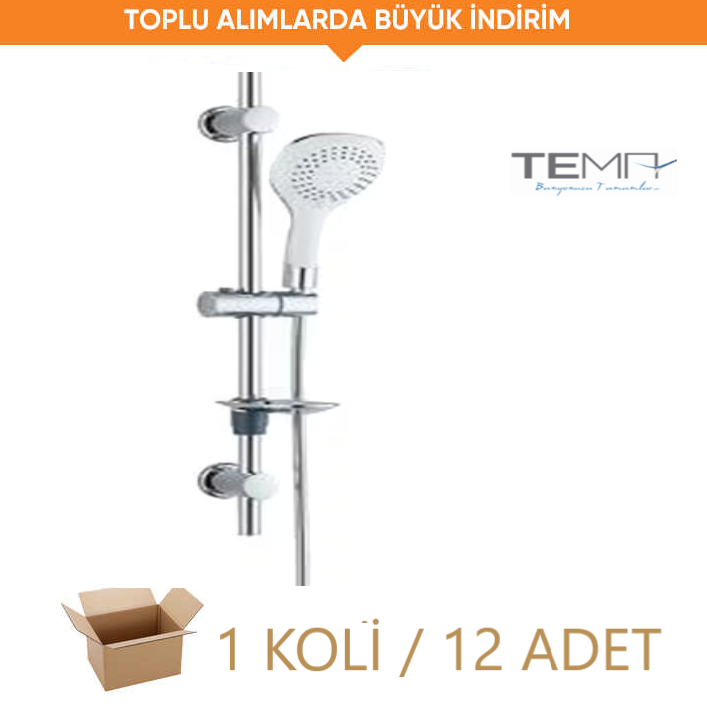 Tema Bianco Sürgülü Duş Seti 51034