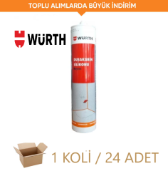 Würth Duşakabin Silikonu Şeffaf 310 ml