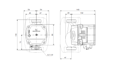 Grundfos Alpha1 L 25-60 130 Sirkülasyon Pompası