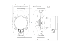 Grundfos Alpha2 25-80 180 Sirkülasyon Pompası