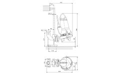 Grundfos SEG.40.15.2.50B Parçalayıcı Bıçaklı Atık Su Pompası