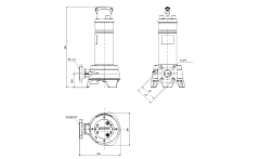 Grundfos Unilift APG.40.10.A1 Dalgıç Atık Su Pompası